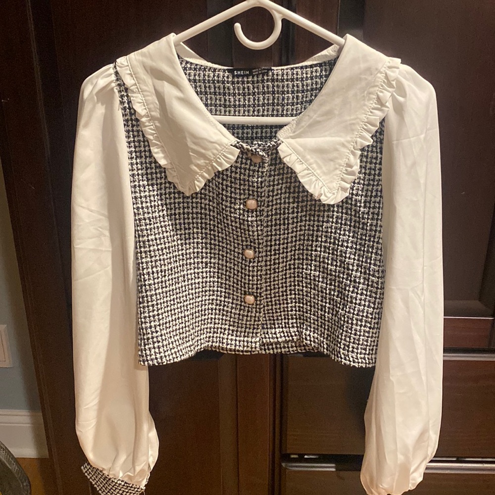 Crop top blouse